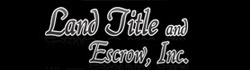 Land Title  & Escrow